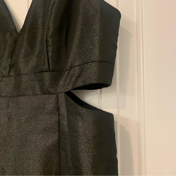 DO & BE Black Shimmer Mini Dress - Picture 3 of 12